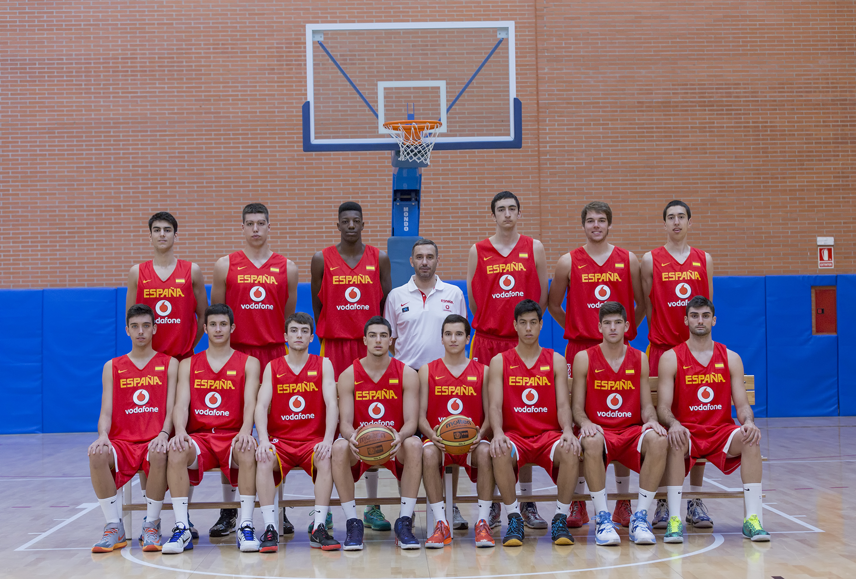 Sergio Mendiola con la Selección Española el Europeo U18 | Baloncesto